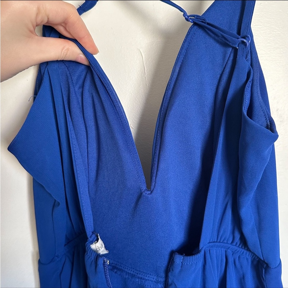 Charlotte Russe • Strappy Skater Dress • Royal Blue • Size XS - Picture 5 of 8